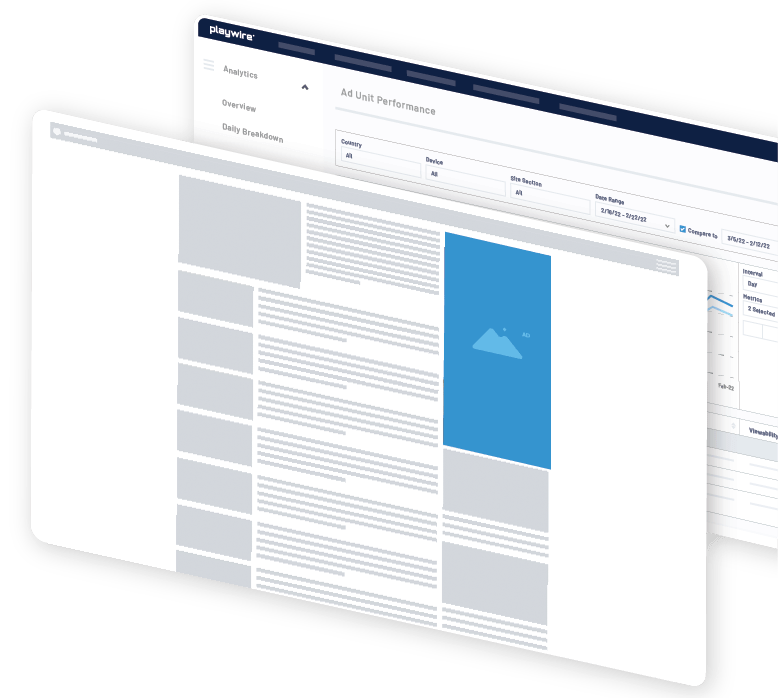 Skyscraper Ad Unit Playwire